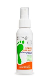 Спрей для ног Krassa Мед против потливости и запаха 100 мл