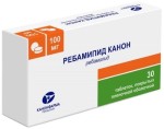 Ребамипид Канон, таблетки покрытые пленочной оболочкой 100 мг 30 шт