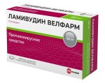 Ламивудин Велфарм, таблетки покрытые пленочной оболочкой 150 мг 40 шт