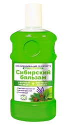 Ополаскиватель для полости рта, Family Cosmetics (Фэмили Косметик) 500 мл Сибирский бальзам шалфей и хвойный экстракт