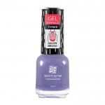 Лак для ногтей, Brigitte Bottier (Бриджит Ботье) 12 мл ДжиЭф гелевый 69 фиолетовый с блестками