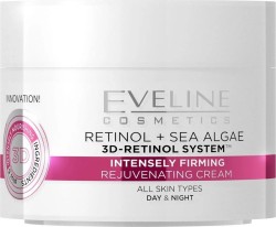 Крем для лица Eveline Ретинол+Морские водоросли омолаживающий интенсивный лифтинг для всех типов кожи 50 мл