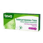 Левоцетиризин-Тева, таблетки покрытые пленочной оболочкой 5 мг 30 шт