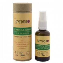 Крем для ног Levrana natural Полярная береза 50 мл