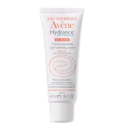 Крем для лица Avene Гидранс Оптималь Лежер UV20 увлажняющий защитный для нормальной и смешанной кожи 40 мл