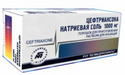 Цефтриаксон пор. д/р-ра для в/в и в/м введ. 1 г 20 шт.