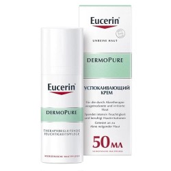 Крем для лица Eucerin Дермопьюр увлажняющий успокаивающий для проблемной кожи 50 мл